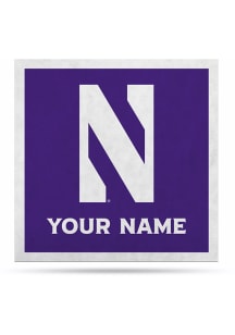 Northwestern Wildcats Personalized Felt Banner