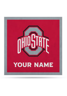 Ohio State Buckeyes Personalized Felt Banner