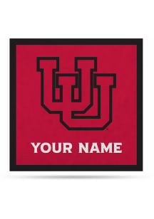 Utah Utes Personalized Felt Banner