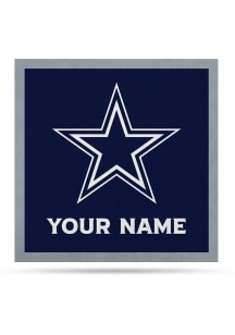 Dallas Cowboys Personalized Felt Banner