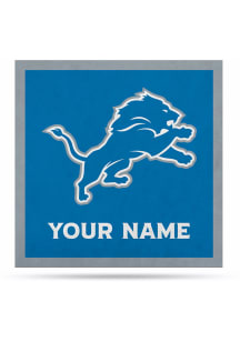 Detroit Lions Personalized Felt Banner