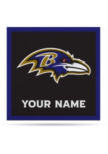 Baltimore Ravens Personalized Felt Banner