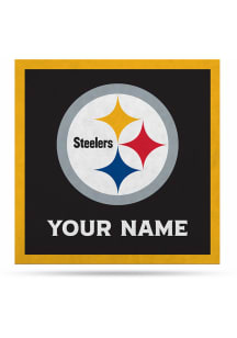 Pittsburgh Steelers Personalized Felt Banner