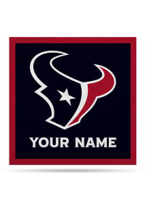 Houston Texans Personalized Felt Banner