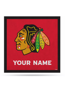 Chicago Blackhawks Personalized Felt Banner