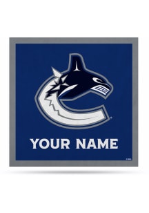 Vancouver Canucks Personalized Felt Banner