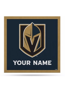 Vegas Golden Knights Personalized Felt Banner