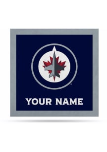 Winnipeg Jets Personalized Felt Banner