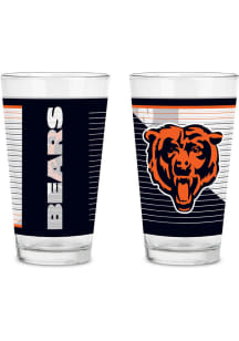 Chicago Bears 2 Pack Pint Glass Drink Set