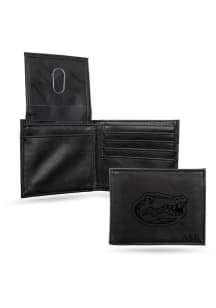 Florida Gators Logo Personalized Laser Engraved Mens Bifold Wallet
