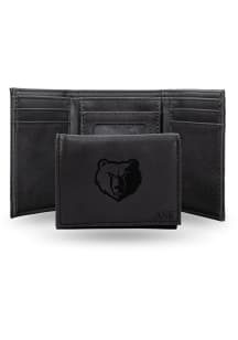 Memphis Grizzlies Personalized Laser Engraved Mens Trifold Wallet