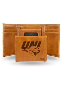 Northern Iowa Panthers Personalized Laser Engraved Mens Trifold Wallet