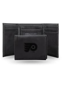Philadelphia Flyers Personalized Laser Engraved Mens Trifold Wallet