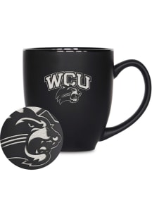 Western Carolina 15oz Bistro Ceramic Mug - Black