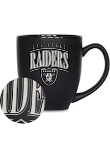 Las Vegas Raiders Tribute 15oz Bistro Ceramic Mug - Black