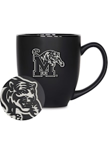 Memphis Tigers 15oz Bistro Ceramic Mug - Black