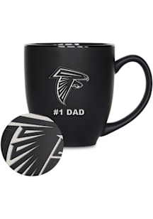 Atlanta Falcons 15oz #1 Dad Bistro Ceramic Mug - Black