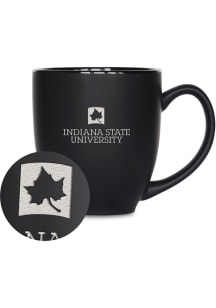 Indiana State Sycamores 15oz Bistro Ceramic Mug - Black