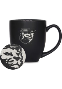 Black Penn State Nittany Lions Lion Head 15oz Bistro Ceramic Mug