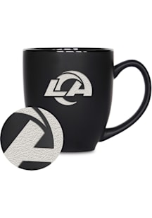 Los Angeles Rams 15oz Bistro Ceramic Mug - Black