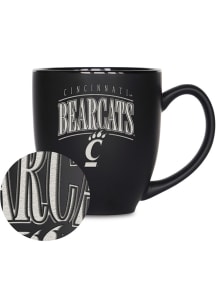 Black Cincinnati Bearcats Tribute 15oz Bistro Mug