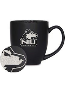 Northern Illinois Huskies 15oz Bistro Ceramic Mug - Black