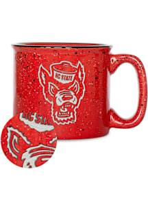 NC State Wolfpack 12oz Campfire Ceramic Mug - Red
