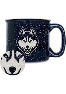 UConn Huskies 12oz Campfire Ceramic Mug - Navy Blue