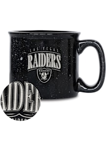 Las Vegas Raiders Tribute 12oz Campfire Ceramic Mug - Black
