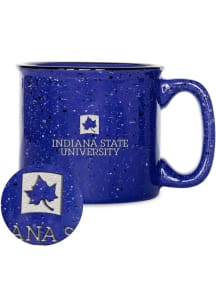 Indiana State Sycamores 12oz Campfire Ceramic Mug - Blue