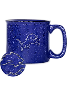 Detroit Lions 12oz Campfire Ceramic Mug - Blue