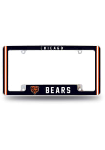 Chicago Bears All Over Chrome License Frame