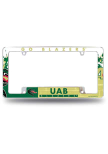 UAB Blazers All Over Chrome License Frame