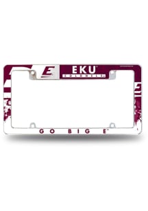 Eastern Kentucky Colonels All Over Chrome License Frame