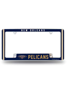 New Orleans Pelicans All Over Chrome License Frame