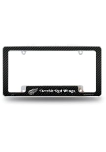 Detroit Red Wings All Over Carbon Fiber License Frame