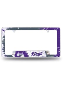 Sacramento Kings All Over Chrome Tie Dye License Frame