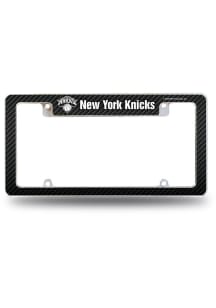 New York Knicks All Over Carbon Fiber License Frame