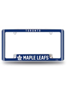 Toronto Maple Leafs All Over Chrome License Frame