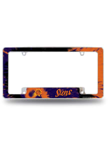 Phoenix Suns All Over Chrome Tie Dye License Frame
