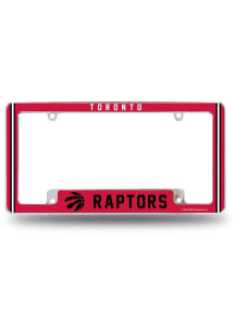 Toronto Raptors All Over Chrome License Frame