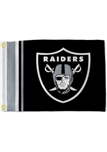 Las Vegas Raiders Utility Flag White Silk Screen Grommet Flag