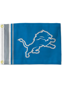 Detroit Lions Utility Flag White Silk Screen Grommet Flag