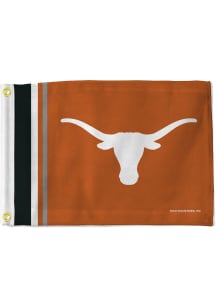 Texas Longhorns Utility Flag White Silk Screen Grommet Flag