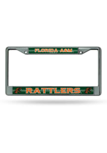 Florida A&amp;M Rattlers Glitter Chrome License Frame