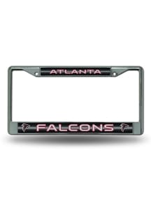 Atlanta Falcons Glitter Chrome License Frame