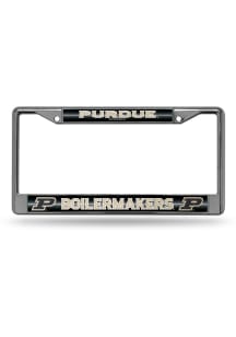 Purdue Boilermakers Glitter Chrome License Frame