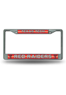 Texas Tech Red Raiders Glitter Chrome License Frame