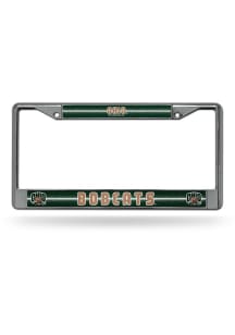 Ohio Bobcats Glitter Chrome License Frame