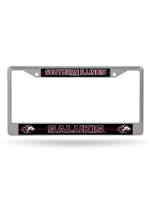 Southern Illinois Salukis Glitter Chrome License Frame